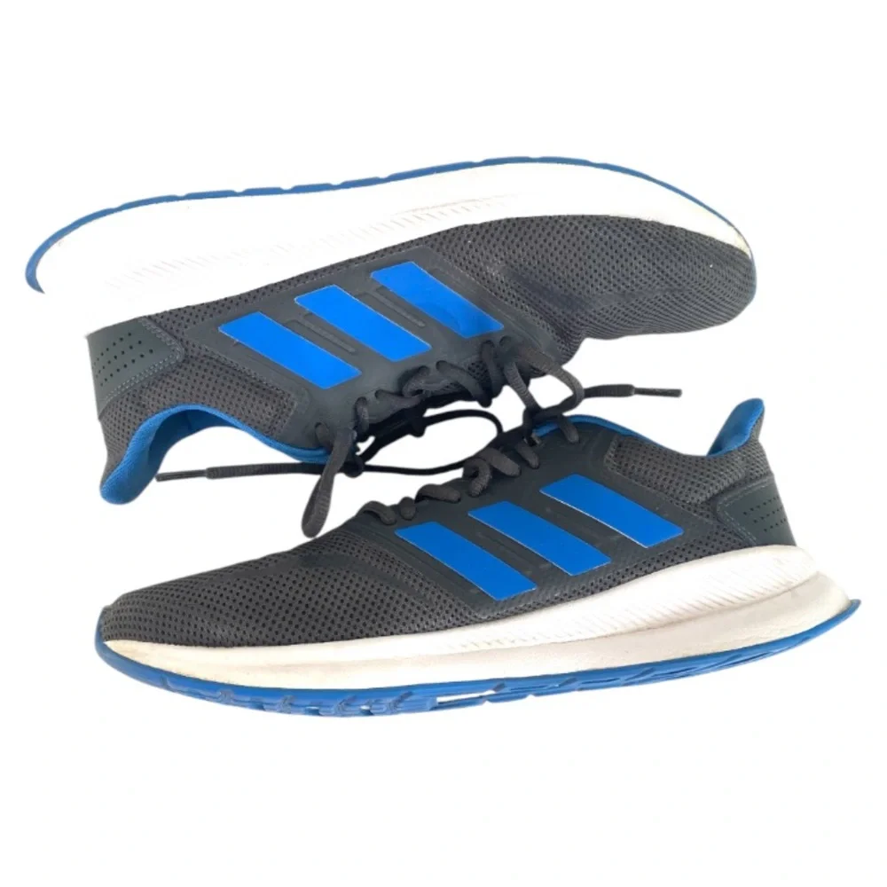 Adidas Runfalcon 1.0 Running Shoes Men’s Size 10 Dark Grey Blue Lightweight